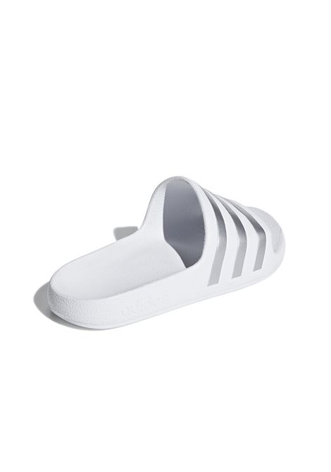 Ciabatte Adidas Adilette Aqua Bianco Argento Unisex ADIDAS CORE | Ciabatte | F35555-